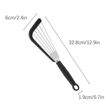 Nonstick Spatula Turner Stainless Steel Fish Spatula With Silicone Kitchen Slotted Spatula Turner