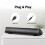 Ηχείο Soundbar moobody SADA V105 - Ενσύρματη τροφοδοσία USB, ήχος HiFi και πλούσια μπάσα, συμβατό 3