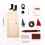 50% έκπτωση σε εκκαθάριση!Tuscom Doll House8 Σετ διακόσμησης για κουκλόσπιτα με 4