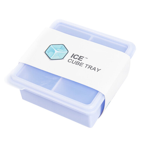 AURIGATE Isbitsform Silikon Isform Bar Pudding Gelé Chokladform 4 Isbitar Med Lock Rea 1