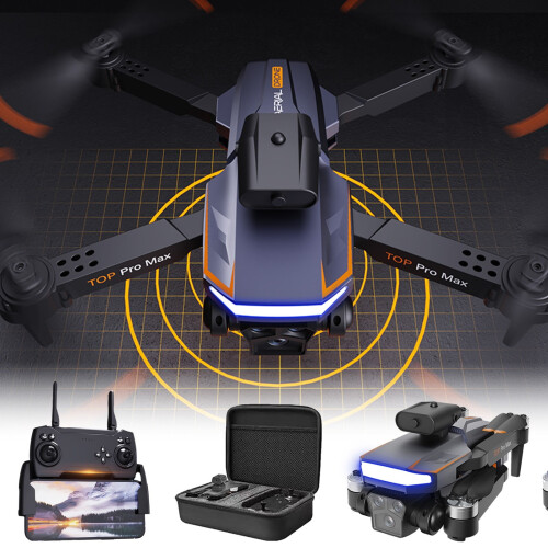 Jacenvly FPV Drone με 2 κάμερες, αντοχή στον άνεμο, λειτουργία Headless, έλεγχος χειρονομιών -