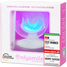 OnlySmile Zahnbleaching Set | Testsieger 2024-2025 | Professionelles Teeth Whitening Kit | Weiße Zähne sofort | Zahnaufhellung zuhause