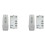 2X AC220V Motor Remote Projection Screen Motor Wireless Switch 433MHz UP Down Stop Forwards Reverse 1