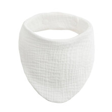 HOTYA Baby Bibs Organic Cotton Muslin Scarf Burp with Snap Triangle Gauze Water Absorb Bandana for Boys Girls