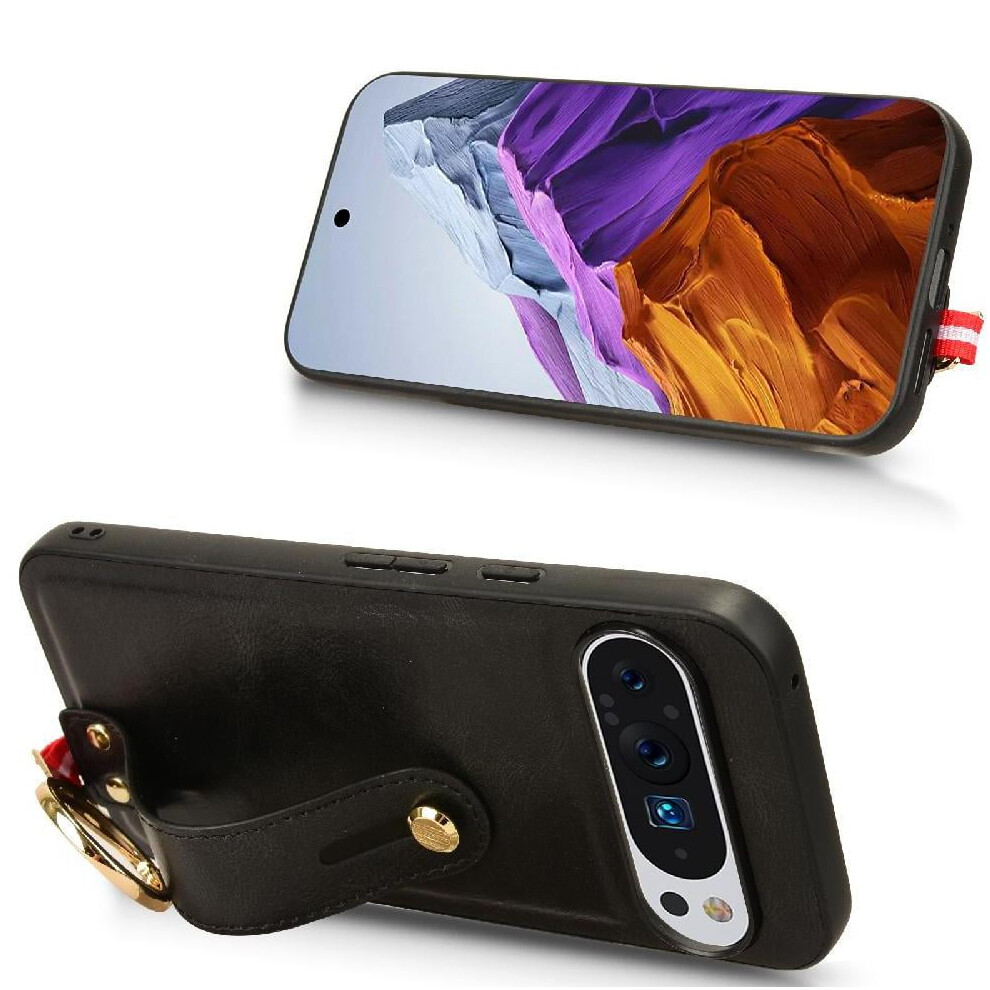 Case For Google Pixel 9 Premium Pu Leather Convenience Wrist Strap Compatibility 9425574702609