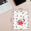 Hello Kitty Αντιολισθητικό Λαστιχένιο Mouse Pad Τετράγωνο Αδιάβροχο Επιτραπέζιο Pad 5