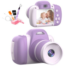 Kayannuo Ostergeschenke für Frauen und Männer im Ausverkauf: 20MP1080P Digitalkamera mit 2,0"-LCD, 18-fachem Zoom, Spiel- und Musikfunktion, kleine