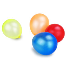 500 ballons en latex de couleurs vives assorties (couleur aléatoire)
