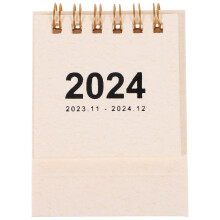 Calendário de mesa em papel, calendário espiral decorativo, calendário de mesa para decoração de casa