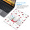 Hello Kitty Αντιολισθητικό Λαστιχένιο Mouse Pad Τετράγωνο Αδιάβροχο Επιτραπέζιο Pad 4