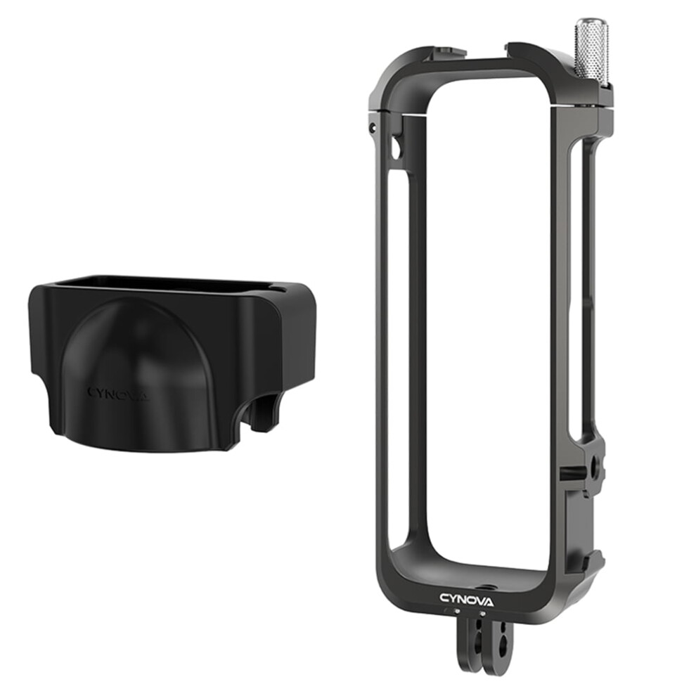 Action Camera Cage, Aluminum Frame Cage With Silicone Lens Cover For Insta360 X4 Metal Video Cage Camera Case Holder 9083649885017