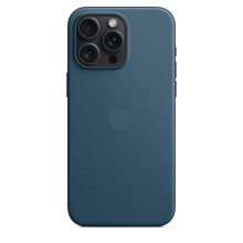 Kompatibel mit iPhone 15 Pro Max: Feingewebte Hülle mit MagSafe, robust und schützend für Ihr iPhone.