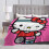 Hello Kitty Anime Μαλακή Φανελένια Κουβέρτα 102cm x 102cm - Ροζ Φλις για Κορίτσια, Ελαφριά 6