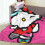 Hello Kitty Anime Μαλακή Φανελένια Κουβέρτα 102cm x 102cm - Ροζ Φλις για Κορίτσια, Ελαφριά 3
