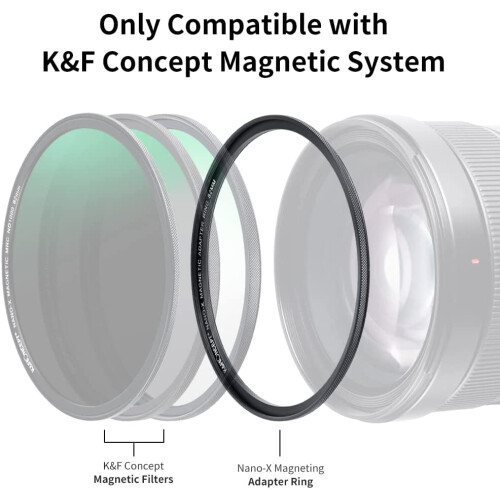 67mm Empty Magnetic Base Filter Ring (Works ONLY on Magnetic Quick Swap System) 2