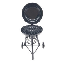 Kör alakú sütő modell vas grill kültéri jelenet dísz mini ház dekorációhoz