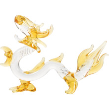 Figurine de dragon du zodiaque en cristal, statue de dragon en cristal, décoration de dragon chinois pour la maison