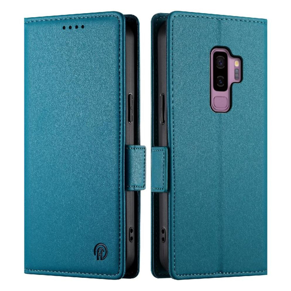 Flip Case For Compatible With Samsung Galaxy S9 Plus Flip Wallet Card Slots Daily Use Business 9083649885352