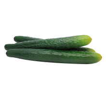 Lot de 3 ornements en plastique en forme de concombre, décorations de légumes réalistes, accessoires photo