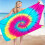 Πετσέτα θαλάσσης Cameland Oversized 30x60 ίντσες, μαλακή απορροφητική χνουδωτή ζακάρ, 1