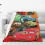 Κουβέρτα Cars Lightning McQueen 50"x40" από μαλακό φλις μικροϊνών για καναπέ-κρεβάτι ταξιδιού - 1