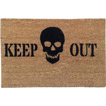 Tapete de boas-vindas de Halloween da Cmunyle, tapete antiderrapante para porta, compatível com uso interno e externo, decoração macia e lavável,