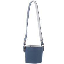 Nonslip Coffee Sleeve Portable Cup Carrier Handheld Cup Sleeve Leather Cup Carrier with Handle