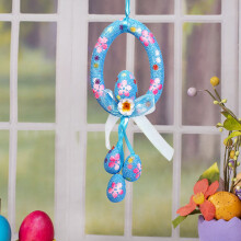 Winysin Paasei Konijntje Decoratieve Bedeltje Schuimkrans Ei Decoratie Klein Cadeau DIY Decoratie
