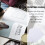 100 Sheets Printing Paper Photo Color Printer Double Sided Coated Highlight White Base 6