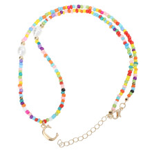Boheemse kralenketting voor dames, kralen choker, kralen choker ketting, sieraden