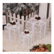 Guirlandes lumineuses de Noël Gnobogi - Coffret cadeau de trois guirlandes colorées - Décoration de chambre - En promotion