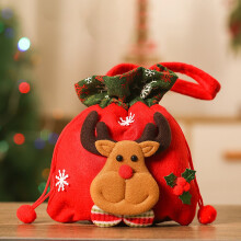 Sacs cadeaux WinysinChristmas, sacs à cordon pour bonbons de Noël, sac à dos Père Noël pour les cadeaux de fête de Noël