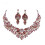 1 set di orecchini, collana, orecchini, collana, regalo 1