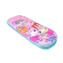Inflatable guest bed - READYBED - PEPPA PIG SUNY - Integrated duvet - Pump included - Machine washable