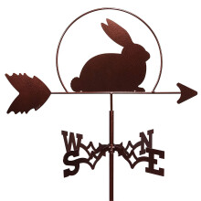Weather Vane Metal Wind Direction Indicator for Yard Cupolas Farm Sheds Outdoor Decor