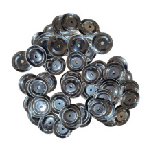 Drum Cymbal Accessories 100pcs 1.46 Inch Durable Metal Percussion Cymbal Set for Drum Kit