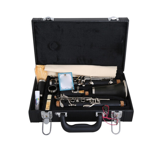 Professional B Flat Clarinet with Rich Powerful Tone and Ergonomic Key Layout for Beginners 2