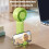 Portable Mini Handheld Fan with Quiet Operation for Office, Study, Travel, Green 3