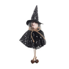 2024 Halloween boszorkány dekoráció, függő medál otthoni konyhába és kísértetjárta házba, kompatibilis a helyszín elrendezésével