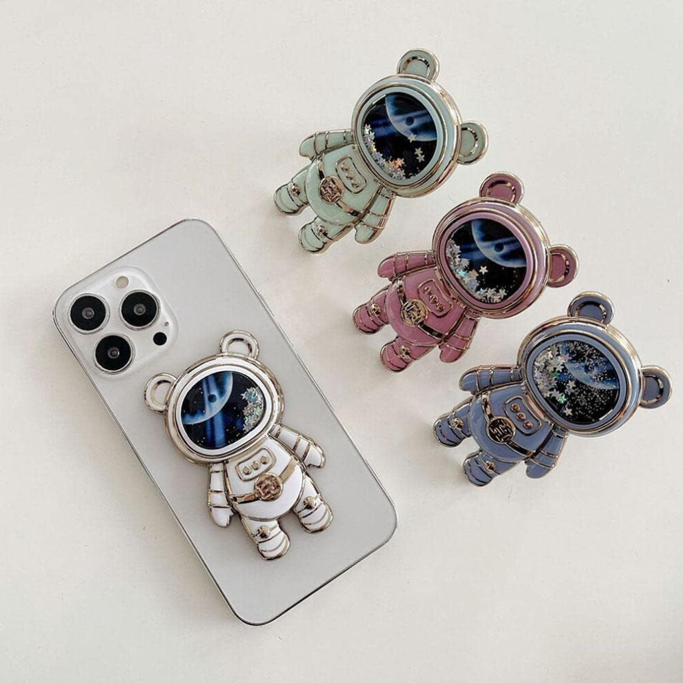 Cute Phone Stand Holder,Cell Phone Astronaut Hidden Kickstand For Desk,Astronaut Phone Holder,Adjustable Tablet Pink 9395123815411