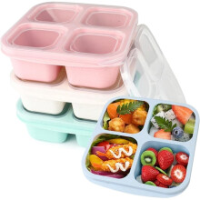 4 lokeron välipalarasiat, välipalarasiat lapsille ja aikuisille, 4 lokeron bento-eväsrasiat