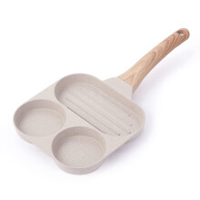 Eierpfanne, Eierbratpfanne, 3-in-1-Frühstückspfanne, Eierpfanne, Gesunder Eierkocher