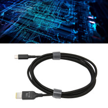 135W Type-C USB-C Cable to DC Rectangle 11.0 * 4.5mm Power PD Charge Cable for Thinkpad X1 Legion Y7000P Laptop DC20V 6.25A
