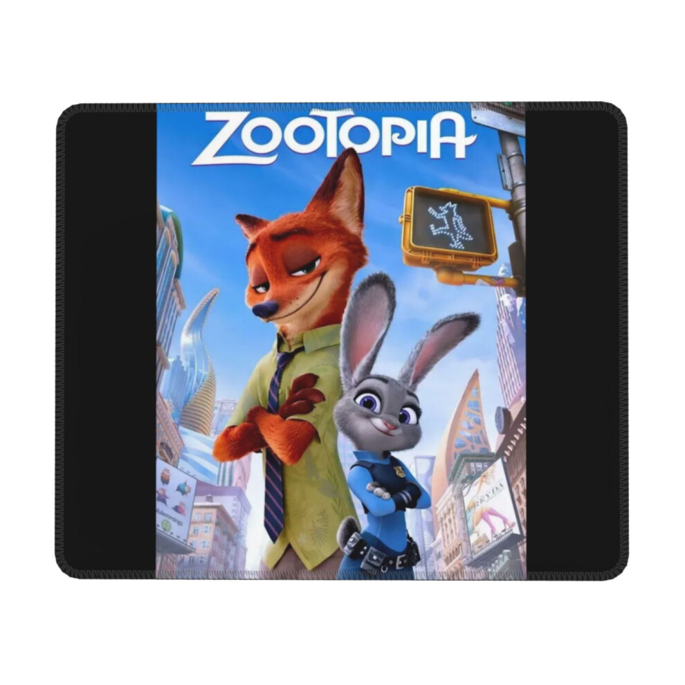 Zootopia Rubber Lock Edge Mouse Pad, Office Desk Pad, Writing Pad, Multi Code Game Pad Mouse Pads For Computers Laptop Mouse Mouse Pad 9395123908854