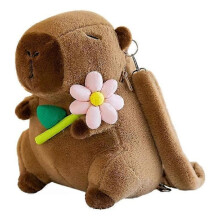 Sac à dos en peluche en forme de capybara, sac à dos en peluche C