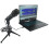 Microfono a condensatore USB Rockville Z-STREAM per computer, YouTube, Zoom e podcasting. 1