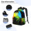 Σακίδιο πλάτης Glow in Dark Splatter Neon, σακίδια πλάτης για φορητούς υπολογιστές, τσάντα 5