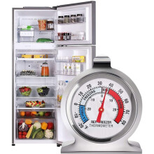 Kühlschrankthermometer aus Edelstahl, Gefrierschrankthermometer, Gefrierschrankthermometer, Gefrierschrankthermometer, Thermometer