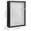 2X Shadow Box A4, 5CM Deep Box Photo Frame for Tabletop and Wall,3D Picture Frame Display Box Black 3
