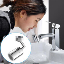 Xubond Spültischarmatur, universelle wassersparende Schwenkarmatur, spritzwassergeschützt, 720 drehbar, Zubehör